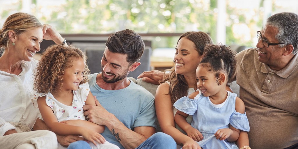Diverse multi-generational family