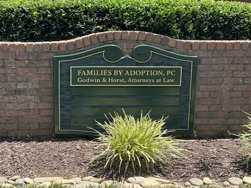 Families by Adoption, PC — Godwin & Horst, Attorneys at Law building sign